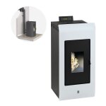 Interstoves - pack po�le � granul�s zara 9 etanche + kit conduit ventouse