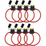 Pack porte fusibles 12v etanche 14awg 20amp auto voiture motor lame fusible(taille moyenne)