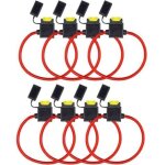 Pack porte fusibles 12v etanche 14awg 20amp auto voiture motor lame fusible(taille moyenne)