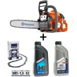 Husqvarna - pack trononneuse thermique 130 guide 35 cm
