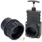 Pack vanne guillotine + connecteur b�che viss� 40 mm