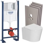 Pack wc bti - support autoportant rapid sl + wc sans bride + abattant softclose + habillage + plaque ...