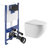 Pack wc bâti - support sol mur villeroy & boch + wc sans bride sat tornado quiet + abattant softclose ... Pack wc bâti - support sol mur villeroy & boch + wc sans bride sat tornado quiet + abattant softclose ...