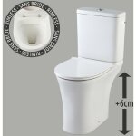 Pack wc sabry sureleve sortie horizontale abt frein de chute