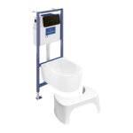 Pack wc sans bride villeroy et boch avento + bâti support + abattant frein de chute + plaque noir mat ... Pack wc sans bride villeroy et boch avento + bâti support + abattant frein de chute + plaque noir mat ...