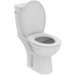 Porcher - pack wc surlev ulysse sans bride 66x36cm - blanc - hauteur cuvette 40, 5cm