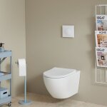 Pack wc suspendu bati siamp autoportant universel + cuvette sans bride blanc mat cyrus Pack wc suspendu bati siamp autoportant universel + cuvette sans bride blanc mat cyrus
