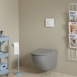 Pack wc suspendu bati siamp autoportant universel + cuvette sans bride gris mat cyrus Pack wc suspendu bati siamp autoportant universel + cuvette sans bride gris mat cyrus