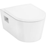 Hansgrohe - pack wc suspendu elupura original s semi - carn sans bride abattant softclose blanc - 60288450 ...