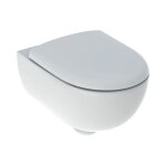 Geberit - pack wc suspendu renova rimfree - gbrit - avec abattant ralenti et dclipsable - blanc