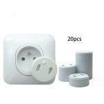 Pack x20] cache prise bb franais amovible [ sans clef ni adhsif ] - cache - prise bebe - scurit ...