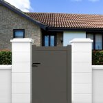 Packit - portillon aluminium modèle plein en kit dimensions l. 1000 (entre piliers) x h. 1700 mm couleurs ... Packit - portillon aluminium modèle plein en kit dimensions l. 1000 (entre piliers) x h. 1700 mm couleurs ...