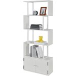 Padma house �tag�re � livres avec grande armoire, �tag�re de bureau � 4 niveaux, �tag�re de rangement, ...