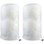 Paillage pour plante voile d'hivernage, 2 pi�ces voile d'hivernage plante 140�200cm blanc, housse de ...