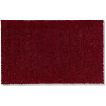 Paillasson 100% coco pour l'ext�rieur couvert 60 x 100 cm rouge