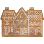 Paillasson de bienvenue en fibre de coco 60 x 90 cm motif maison en pain d'épices de noël antidérapant ... Paillasson de bienvenue en fibre de coco 60 x 90 cm motif maison en pain d'épices de noël antidérapant ...