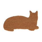 Paillasson en fibres de coco - l 43 x l 74, 5 cm - chat - livraison gratuite