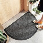 Paillasson demi lune exterieur 90 x 60 / paillassons demi cercle interieur / paillassons pour entre ...