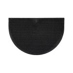 Paris prix - paillasson demi - lune 'teodor' 60x90cm noir