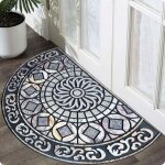 Paillasson d'entr�e unique et �l�gant - tapis de porte � poils ras facile � installer - tapis d'accueil ...