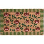 Paillasson en fibre de coco 45 x 75 cm antid�rapant dessous en pvc classique motif l�gumes naturel knik ...