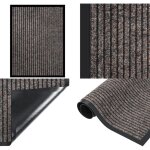 Paillasson rayé beige 40x60 cm - tapis d'entrée - paillasson intérieur - matelas d'accueil - tapis absorbant ... Paillasson rayé beige 40x60 cm - tapis d'entrée - paillasson intérieur - matelas d'accueil - tapis absorbant ...