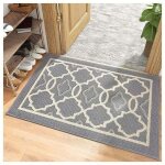 Paillasson, tapis d'entr�e int�rieur, tapis de porte ext�rieur 50 x 80 cm, tapis de porte anti - d�rapant ...