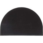 Paillasson?tapis de porte?paillasson d'entr�e naturel demi - rond 60x90cm fibre de coco touffet� cfw65564 ...