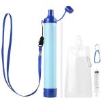 Paille filtrante � eau en 5 �tapes pour l'ext�rieur, le camping, la randonn�e et les urgences � domicile ...