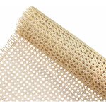 Okaffarefatto - paille de vienne naturelle feuille de 50 cm avec hauteur 45 cm remplacement chaise
