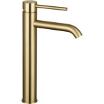 Paini france robinetterie - mitigeur lavabo r�hauss� ortence pvd laiton bross� or