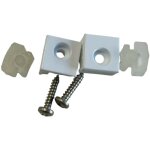 Paire d'amortisseurs pour portes de douche king novellini r08 kia r1 gris