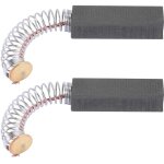 Paire de balais charbons pour moteur �lectrique 6x8mm 24mm longueur