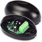 Paire de capteurs photocellules infrarouges, universelles capteurs infrarouges, photocellules 12 / 24v ...