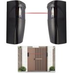 Paire de photocellules pour portails, photocellules infrarouges universelles 12v / 24v ac / dc pour portails ...