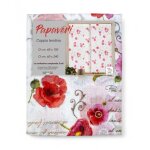 Paire de rideaux de verre poppies large cm. 60 de la fen�tre et de la porte la paire (2 rideaux) cm. ...