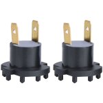 Basetbl - paire de supports d'ampoule de douille de phare pour mazda 3 5 kawasaki aprilia b28v510a3