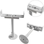 Paire de supports de radiateur en aluminium ? pieds tubulaires pour radiateur ? support de radiateur ...