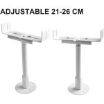 Paire de supports de radiateur en aluminium ? pieds tubulaires pour radiateur ? support de radiateur ...