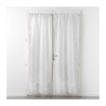 Paris prix - paire de voilages passe - tringle 'filiane' 70x240cm blanc