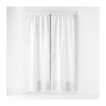 Paris prix - paire de voilage passe - tringle 'haltona' 70x200cm blanc