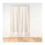 Paris prix - paire de voilage passe - tringle 'haltona' 70x240cm naturel