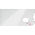 Palette aquarelle plexiglas blanc - 26 x 13 cm - caran d'ache