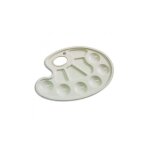 Palette à peinture 10 alvéoles wonday - plastique Palette à peinture 10 alvéoles wonday - plastique