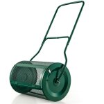 Maisonchic - pandeur à compost de 60, 5 cm rouleau en treillis métallique Épandeur de gazon avec poignée ... Maisonchic - pandeur à compost de 60, 5 cm rouleau en treillis métallique Épandeur de gazon avec poignée ...