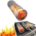 Panier de barbecue en acier inoxydable, panier À légumes pour grillades en plein air, paniers À griller ... Panier de barbecue en acier inoxydable, panier À légumes pour grillades en plein air, paniers À griller ...