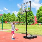 Panier de basket - ball portable avec roulettes, hauteur rglable de 230  304 cm, panier de basket avec ...