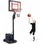 Goplus - panier de basket extrieur sur pied, hauteur rglable 1, 05 - 2, 6 m, pour enfants et adultes ...