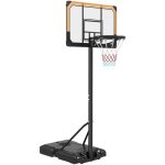 Sportnow - panier de basketball sur pied roulettes - hauteur rglable arceau 182 - 213cm - acier polycarbonate ...