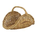 Panier à bûches en poelet Panier à bûches en poelet